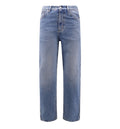 Slim Fit Cotton Denim Pant