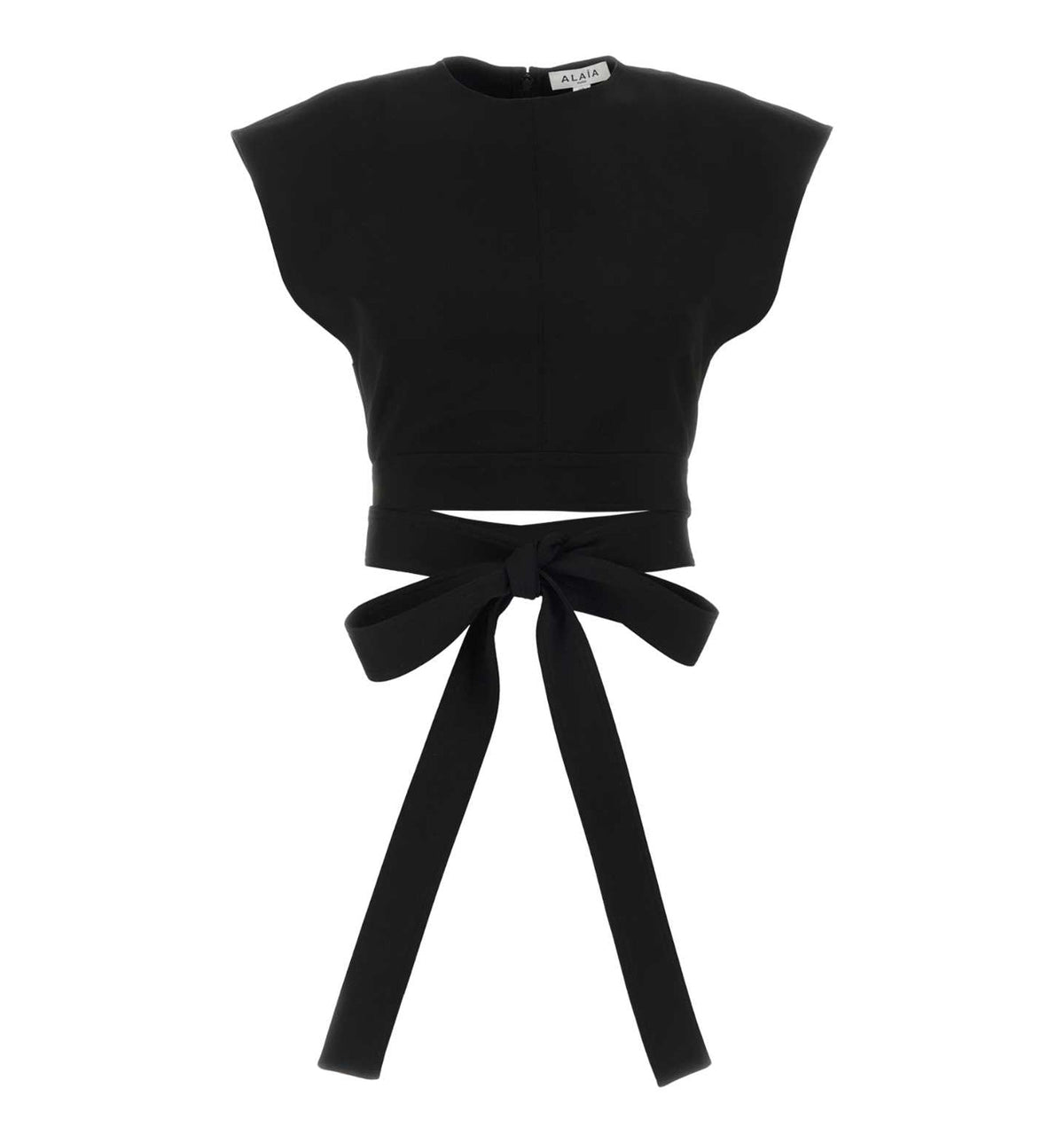 Cropped Wool Top