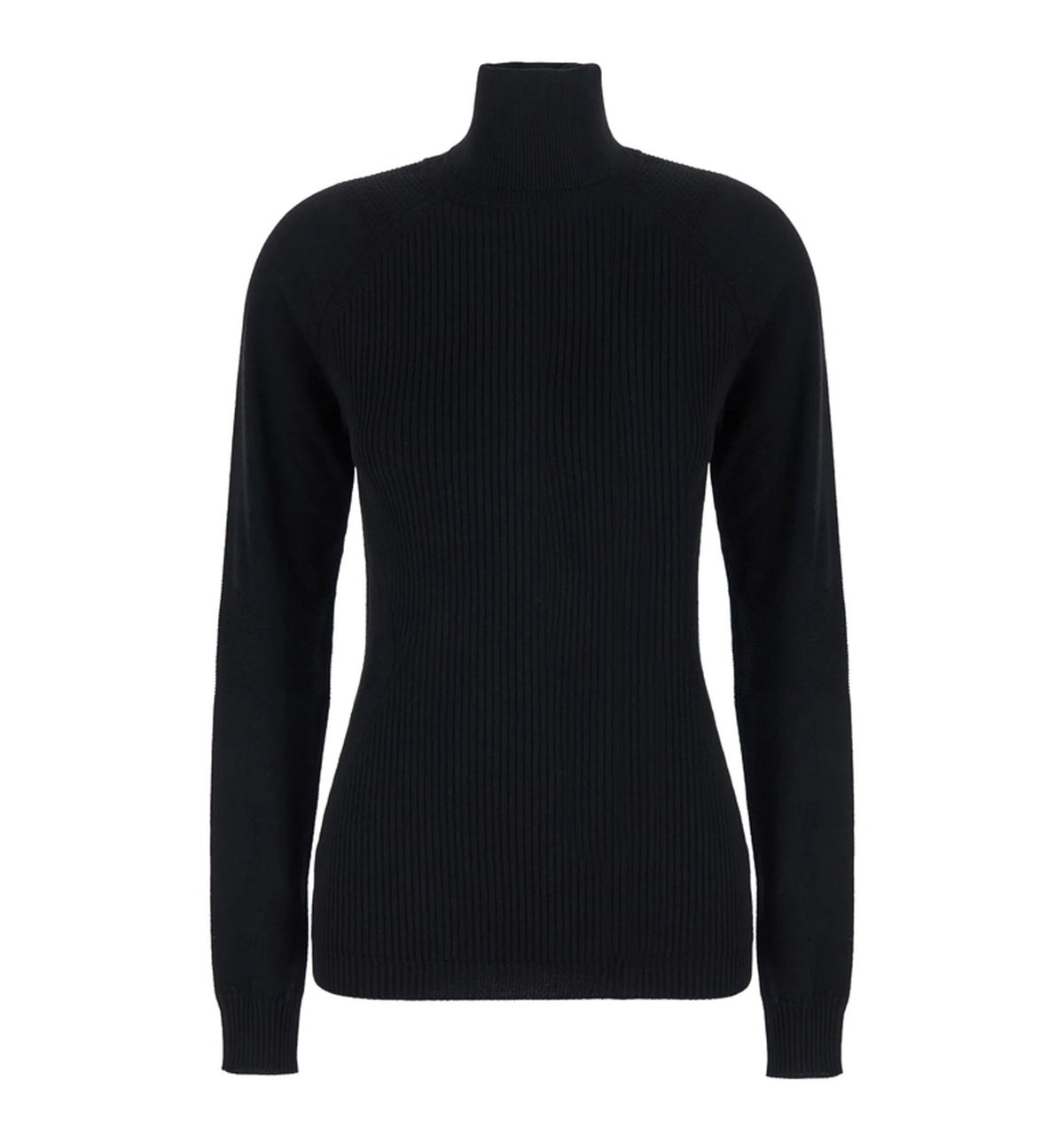 Wool Blend Turtleneck Sweater
