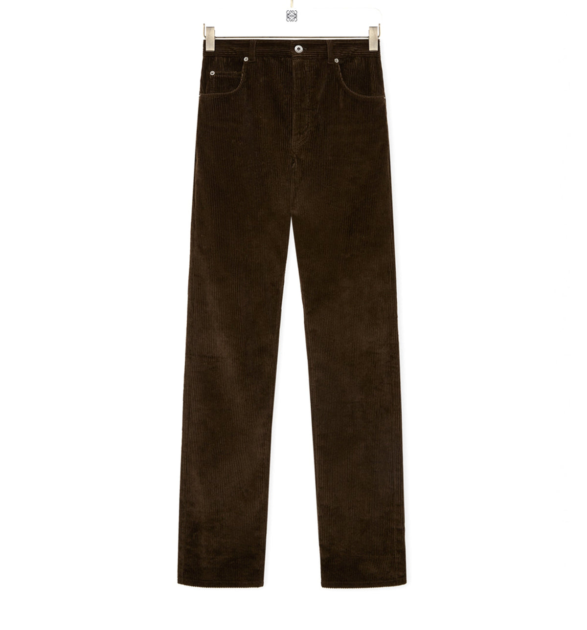 Trousers in cotton corduroy