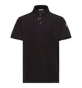 Logo Patch Cotton Piquet Polo Shirt