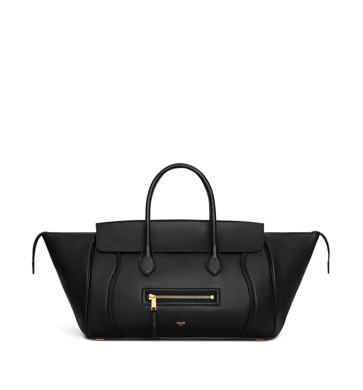 Medium New Luggage In Supple Shiny Lambskin