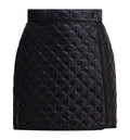 Quilted wrap skirt