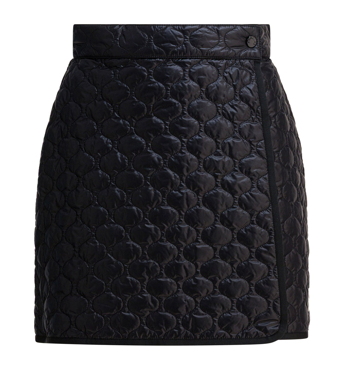 Quilted wrap skirt
