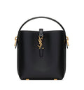 Le 37 Mini Bucket Bag In Shiny Leather
