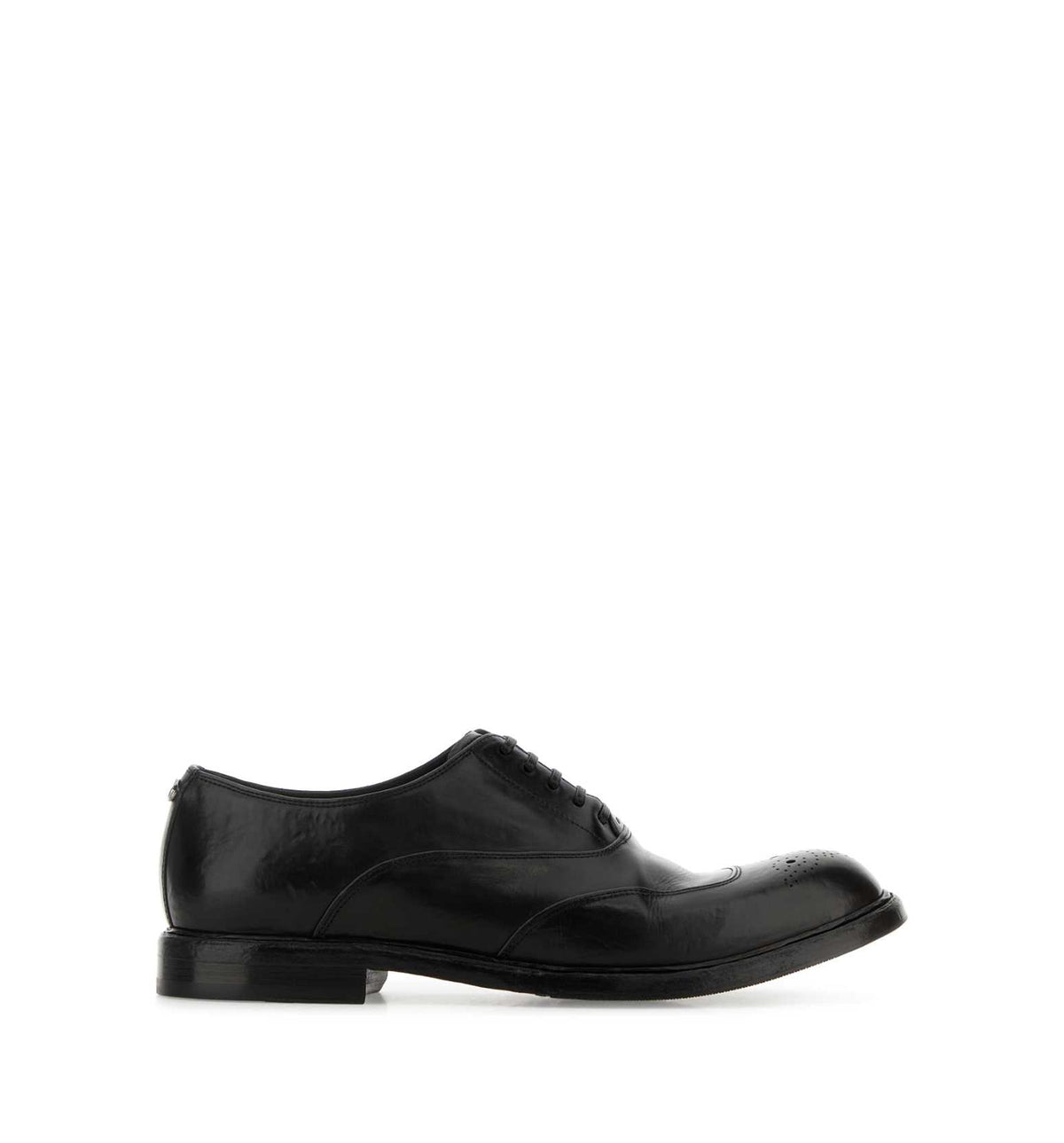Marsala Leather Lace-Up Shoes