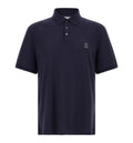 Cotton piqué polo shirt with logo