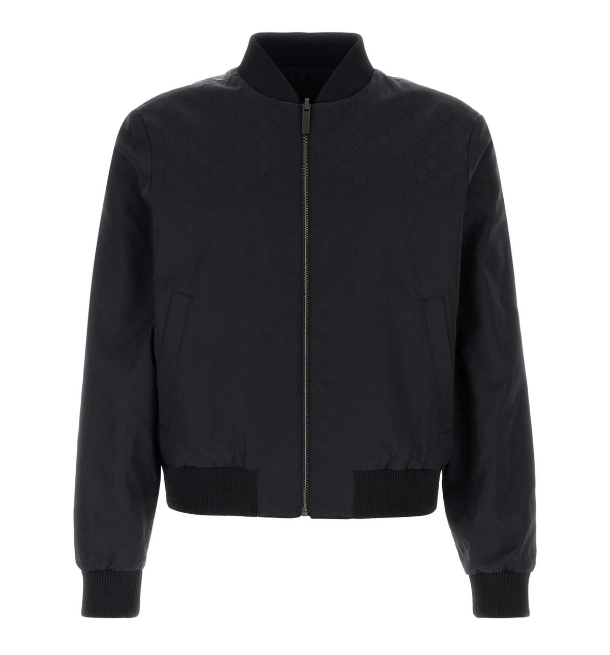Reversible Light Silk Faille Zip Jacket