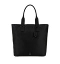 North-South Leather Shopping Bag