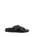 Calfskin Slides With DG Logo