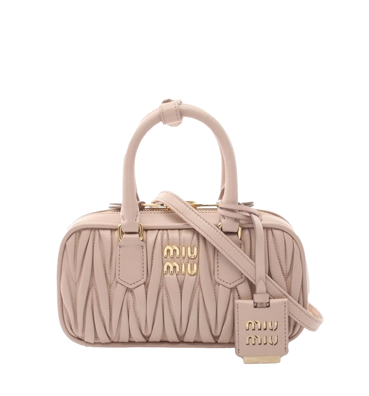 Arcadie matelassé nappa leather mini-bag
