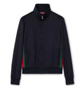 Technical Jersey Zip Jacket With Web