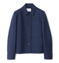 Single-Breasted Kid Mohair Jacket
