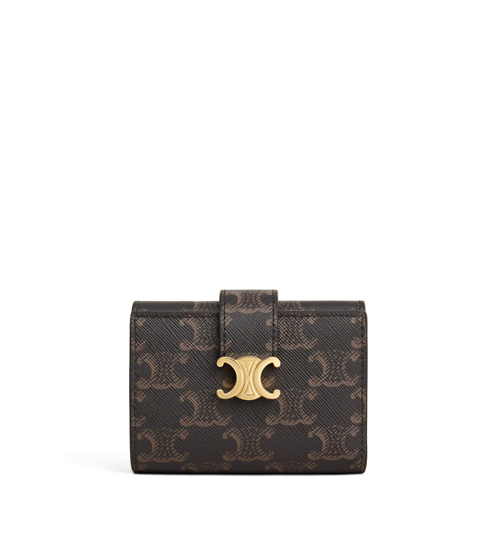 Fine Strap Wallet Nino in Triomphe Canvas