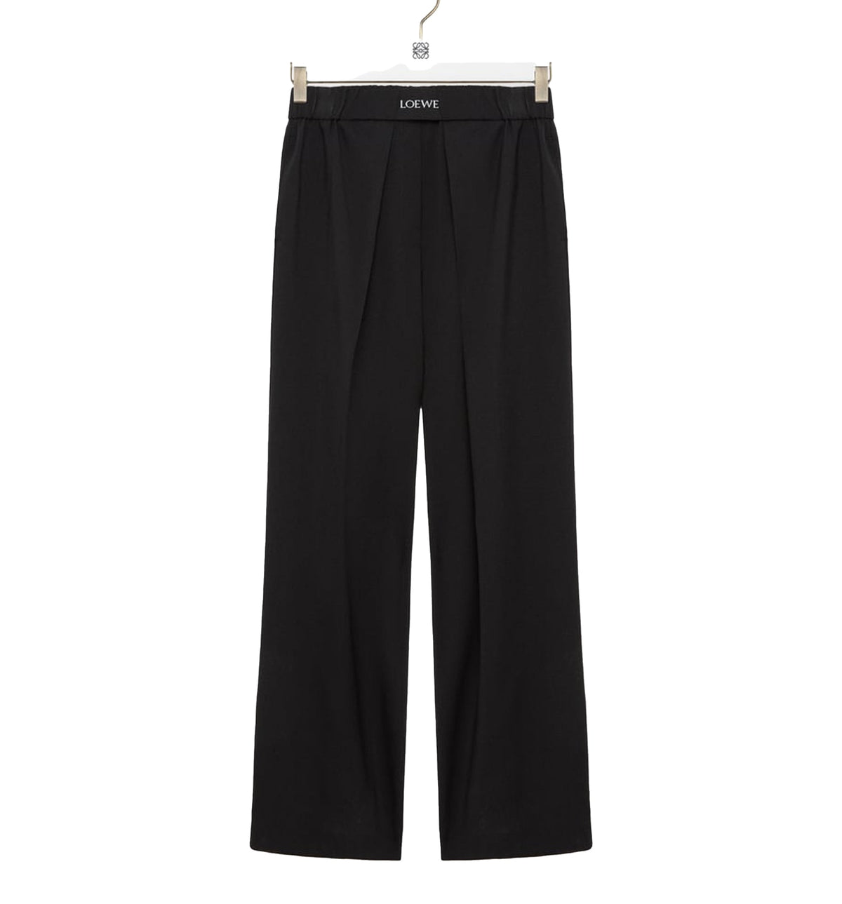 Elasticated Trousers In Wool