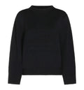 Oversized crew knit macadamia
