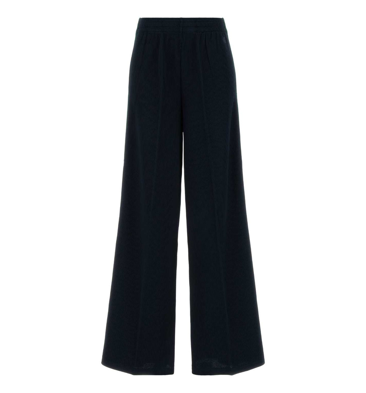 Rib Cotton Jersey Leisure Pants With Web