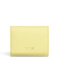 Fine Wallet Triomphe Stamp In Supple Grained Calfskin