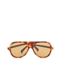 Havana Frame 66 Acetate Sunglasses