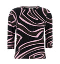 Printed Wool Blend Sweater