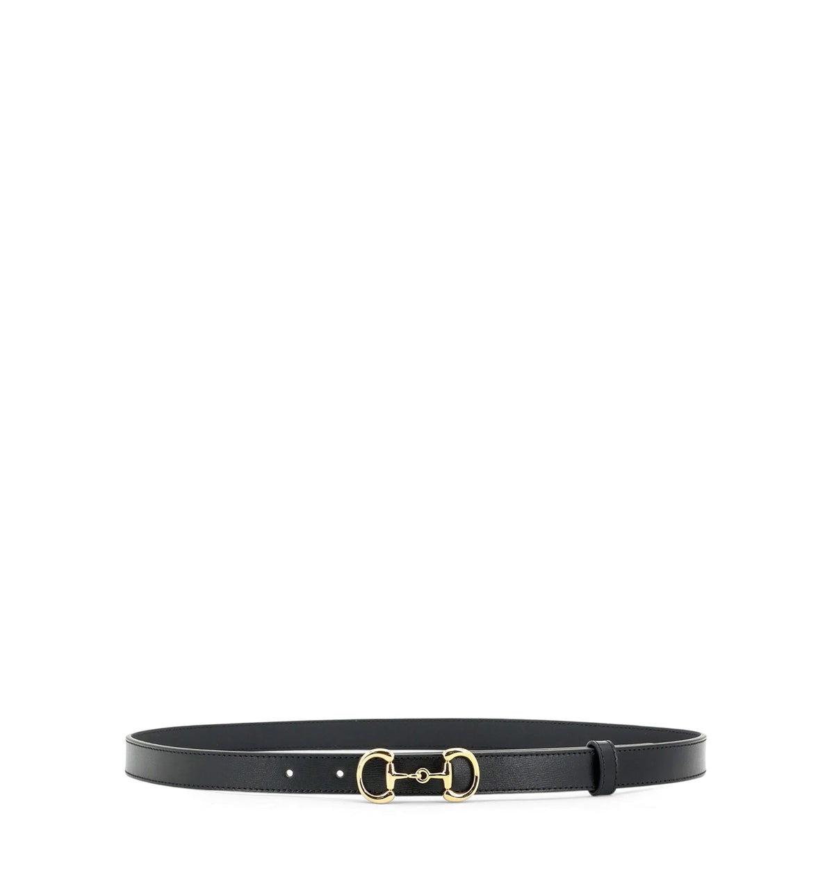 Thin belt with Horsebit buckle