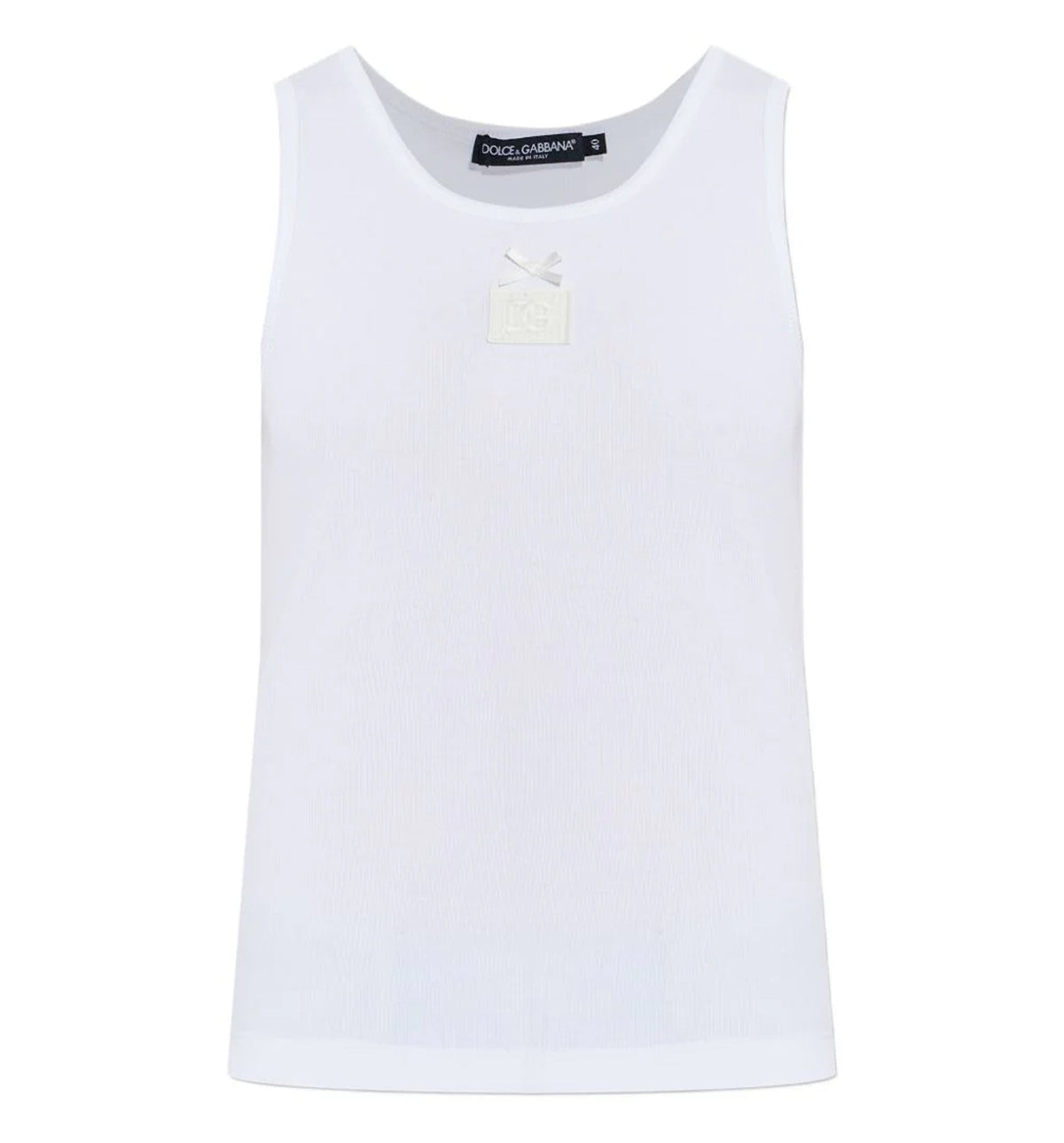 Appliqué Cotton Sleeveless Top