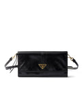 Leather Wallet With Shoulder Strap