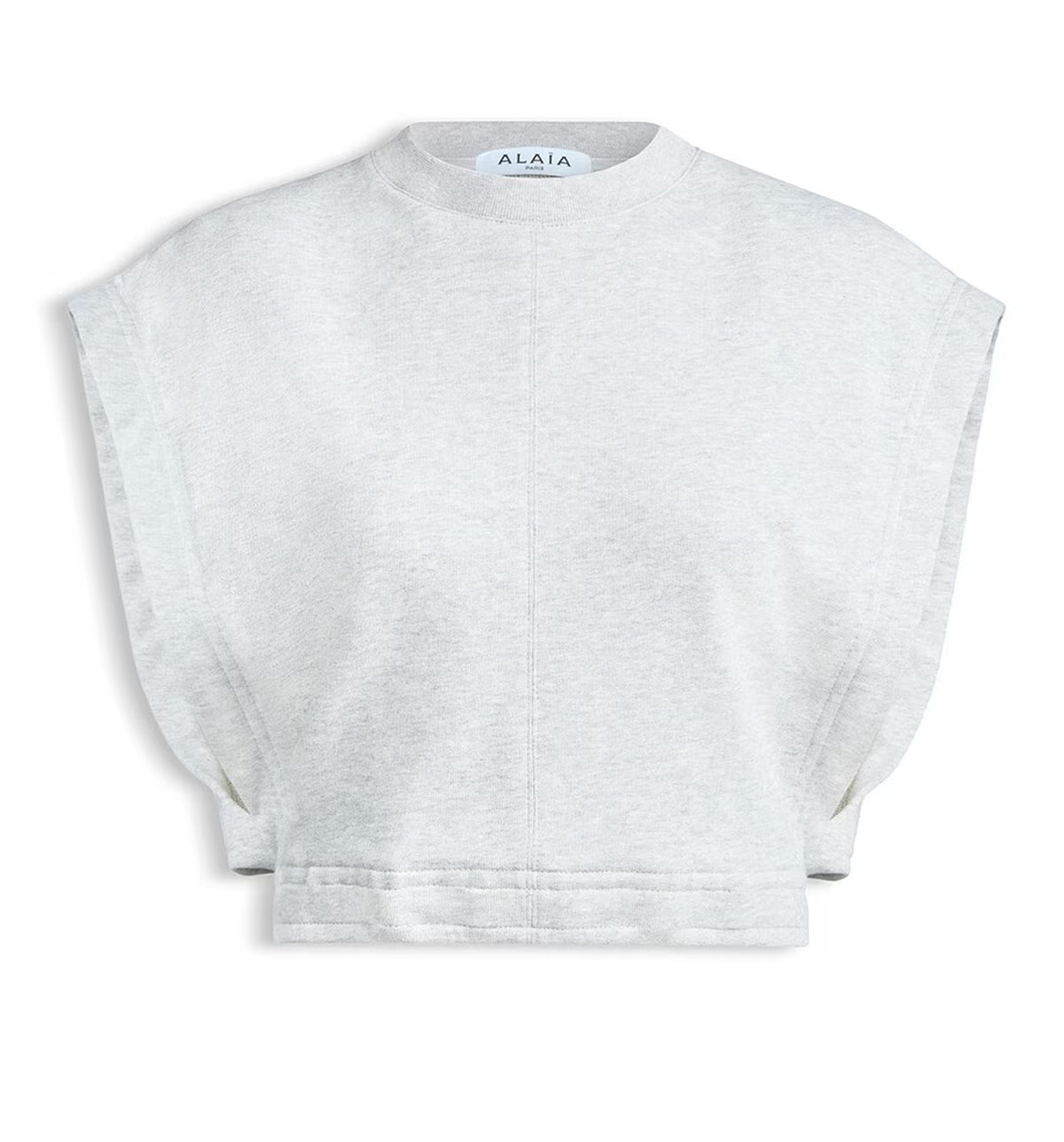 Fleece Jersey Crop Top