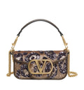 Small Locò Shoulder Bag With Animalier Embroidery