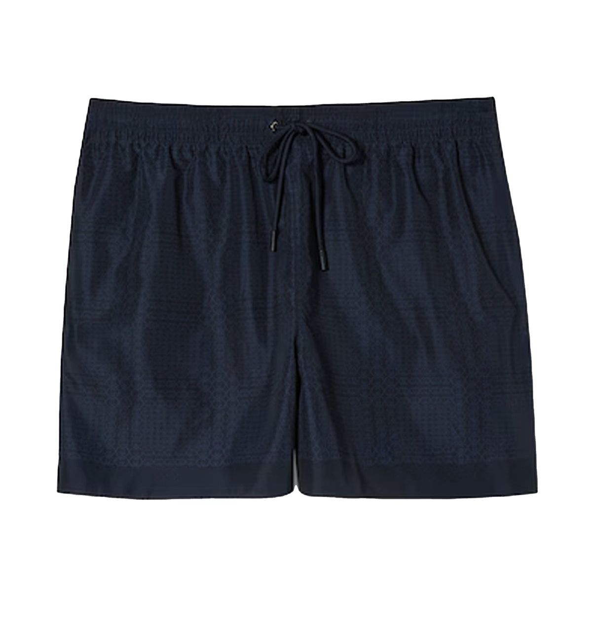 Printed Technical Poplin Swim Shorts