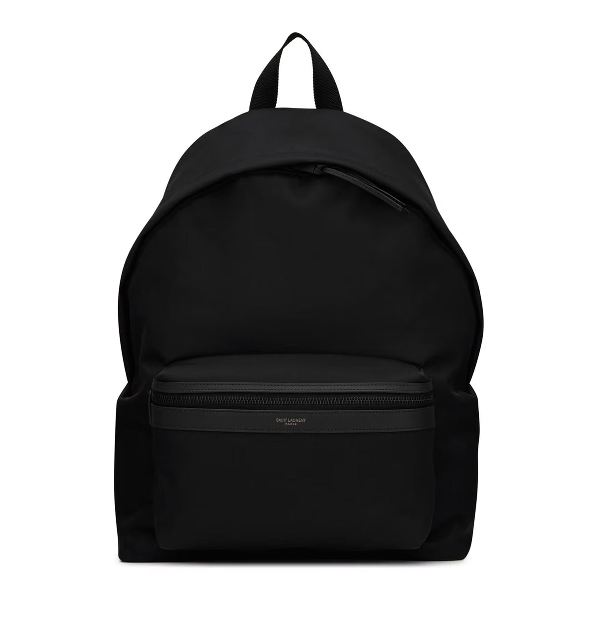 City Backpack In ECONYL®, Smooth Leather And Nylon