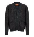 Greek pattern cardigan