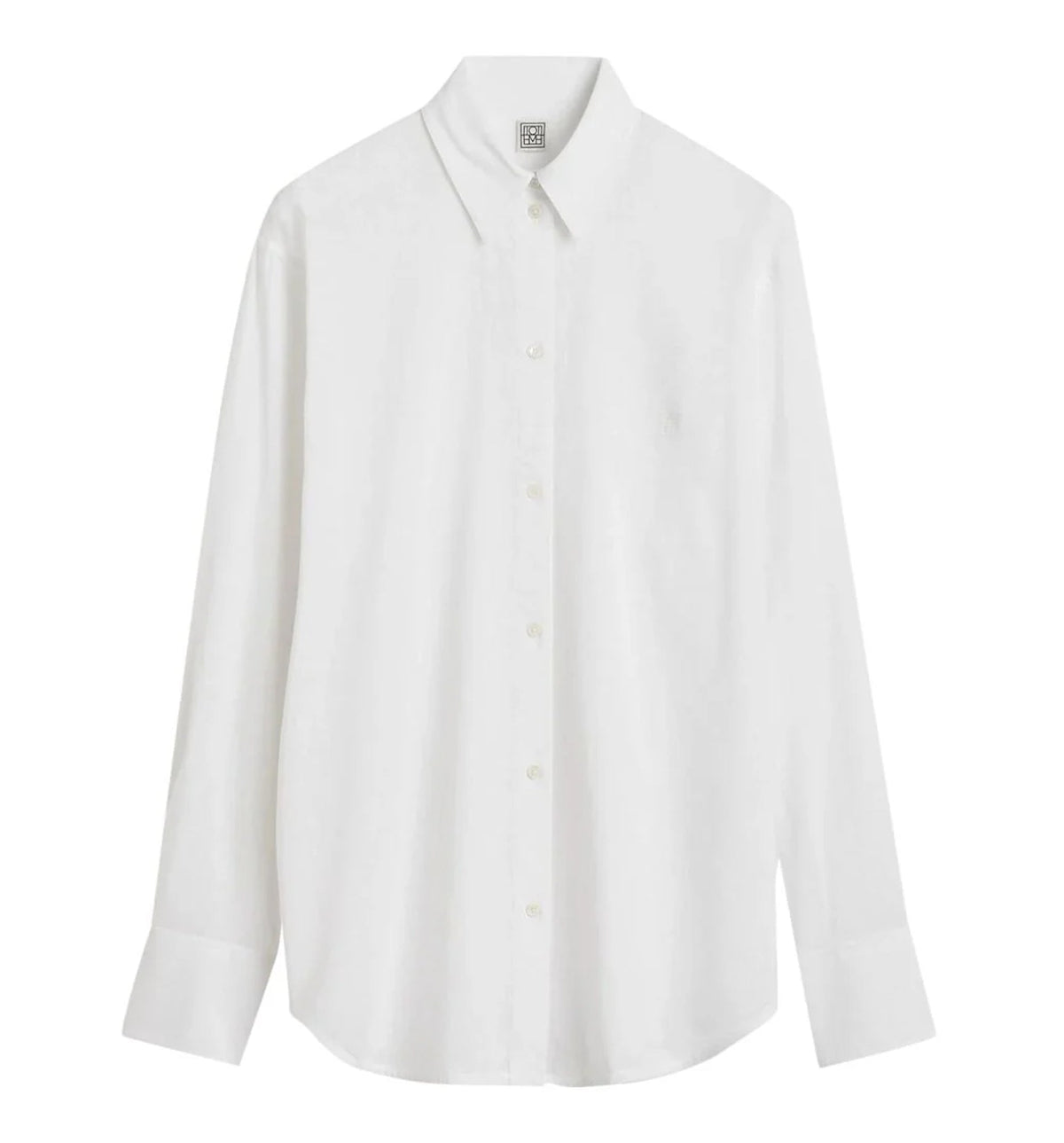 Linen And Cotton Blend Top