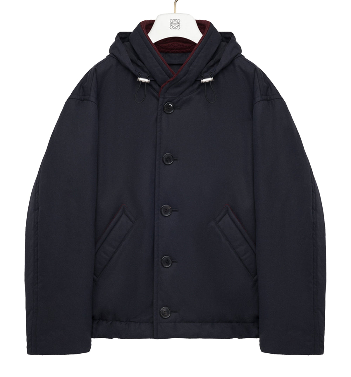 Padded Jacket In Technical Cotton
