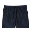 Printed technical poplin swim shorts