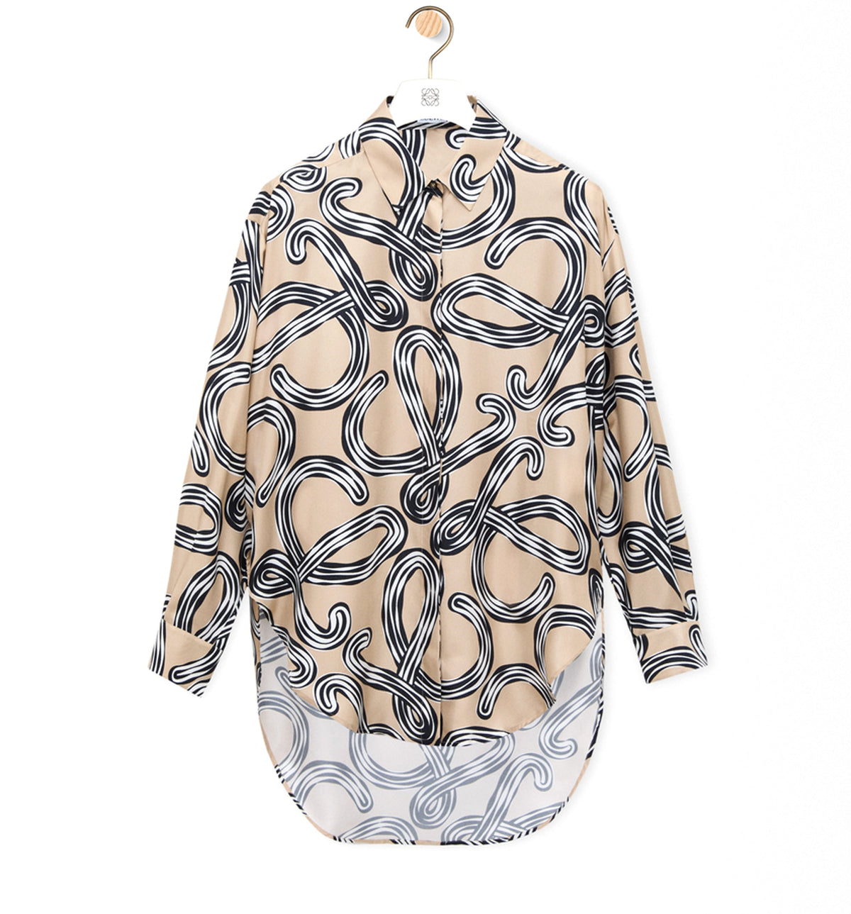 Shirt in silk
