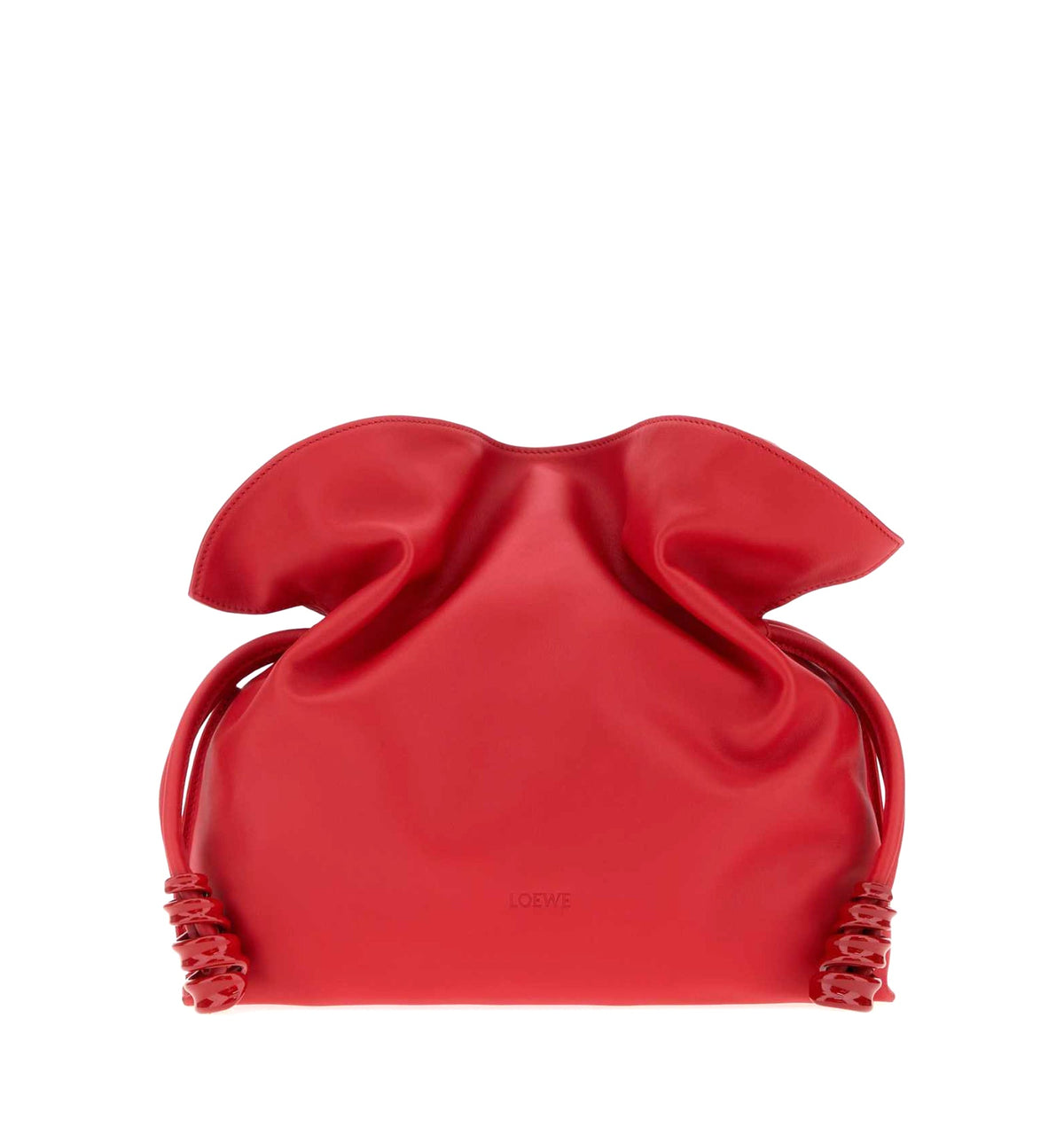 Medium Coil Flamenco Clutch In Nappa Calfskin