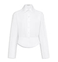 COTTON POPLIN BASQUE SHIRT