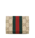 Bi-fold card case with Web