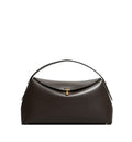 T-Lock Leather Clutch