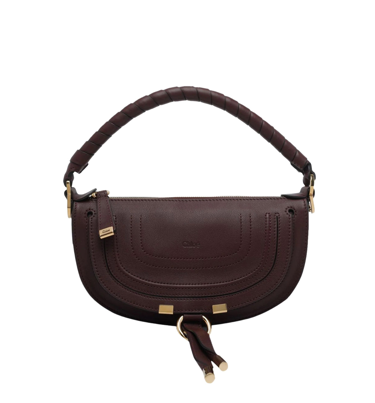 Mini Marcie shoulder bag in soft leather