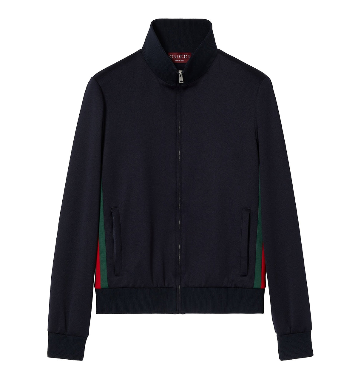 Technical Jersey Zip Jacket with Web