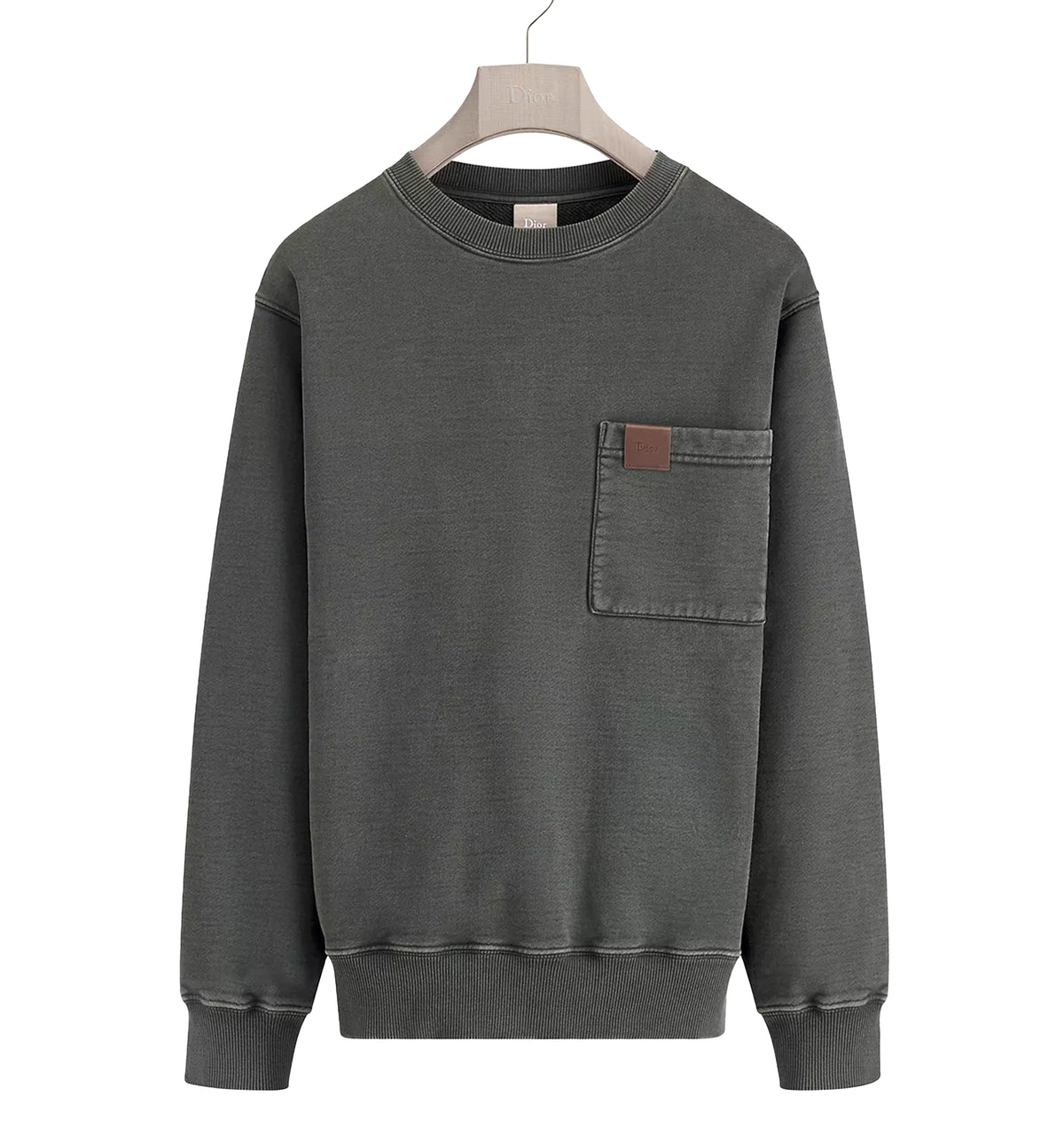 Patch Pocket  Sweatshirt