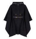 Padded Wool Blend Cape  Gender: Women