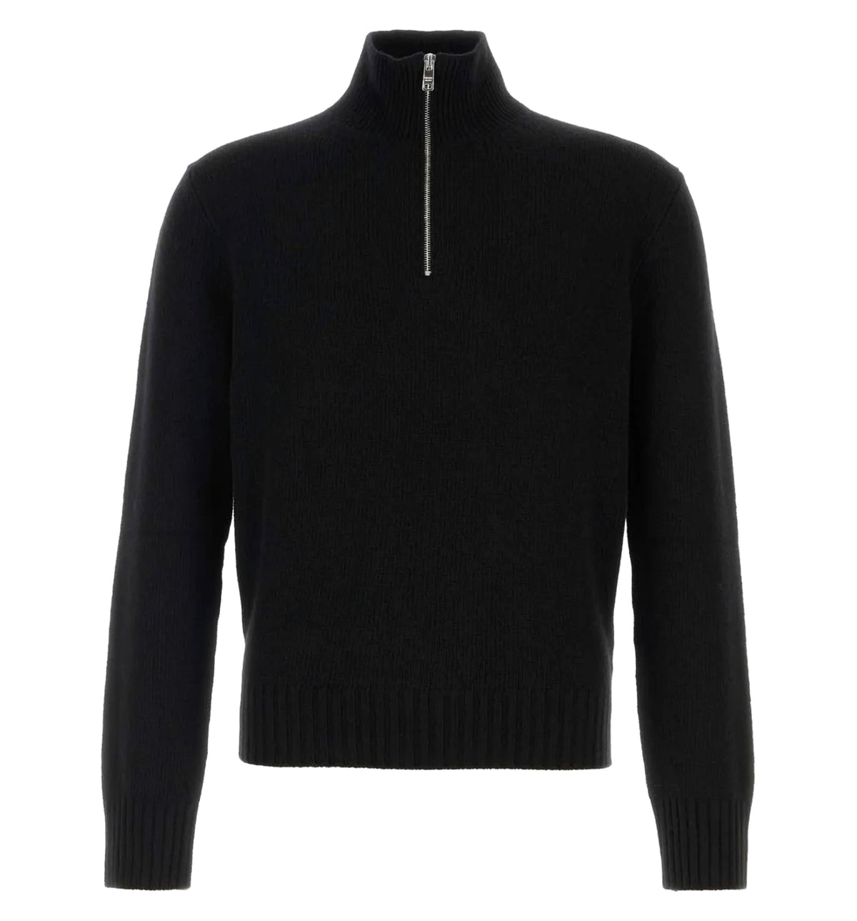 Half Zip Knitted Sweater