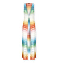 Long Gilet Cover-Up In Shaded Lamé Viscose