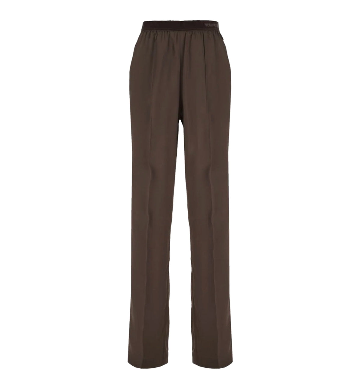 Silk pajama trousers