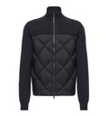 Wool-Cashmere Down Cardigan