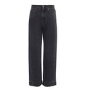 High-Rise Cropped Jeans In Denim