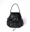 Leather backpack